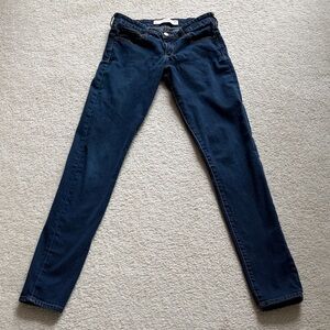 Abercrombie & Fitch Dark Blue Skinny Jeans